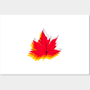 Maple Leaf Posters and Art